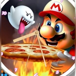 Mario led clock
